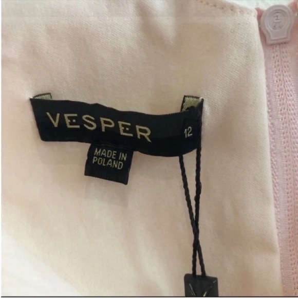 Vesper Bardot Off The Shoulder Sheath Dress NWT - Picture 7 of 8